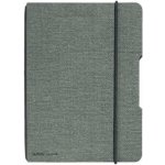 Herlitz sešit flex A6 čtverečkovaný plátno černá gumička – Hledejceny.cz