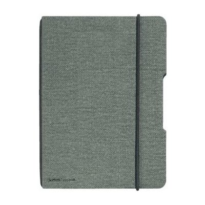 Herlitz sešit flex A6 čtverečkovaný plátno černá gumička – Hledejceny.cz