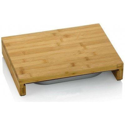 KELA Prkénko krájecí se zásuvkou KENINA bambus 36 x 27 x 7 cm KL-12552 – Hledejceny.cz