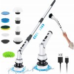 Cleamzy Elektrický rotační kartáč na čištění BEZDRÁTOVÝ MOP 9v1 – Zboží Dáma