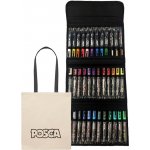 Uni Posca 3M 36 ks v pouzdře – Zboží Dáma