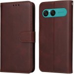 VSECHNONAMOBIL 125966 SMOOTH Peněženkové pouzdro pro Sony Xperia 10 VII hnědé – Sleviste.cz