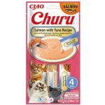 Churu Cat Salmon with scallop 4 x 14 g – Hledejceny.cz