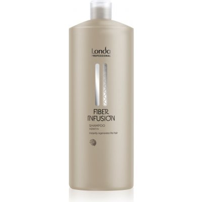 Londa Professional Fiber Infusion Shampoo jemný šampon pro poškozené a barvené vlasy 1000 ml – Zboží Mobilmania