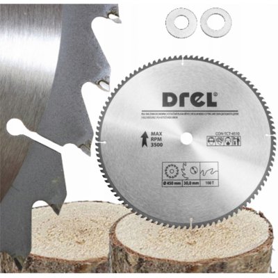 KOTOUČOVÁ PILA NA DŘEVO 450x30 100T VIDIOVÁ – Zboží Dáma