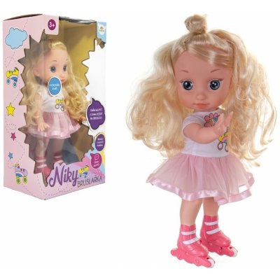 Teddies Niky bruslařka česky mluvící 40cm – Zboží Dáma
