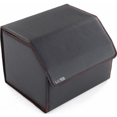 Organizér do kufru auta CAR COMPACT LEATHER M, 1 přihrádka, skládací, s víkem SIXTOL – Sleviste.cz