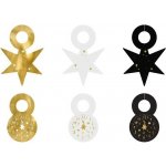 PartyDeco Rozlišovače na skleničky papírové Happy New Year 6 ks – Hledejceny.cz