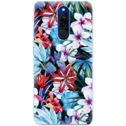 Pouzdro iSaprio - Tropical Flowers 05 - Xiaomi Redmi 8A