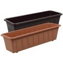 PLASTKON Truhlík Garden 50 cm hnědý