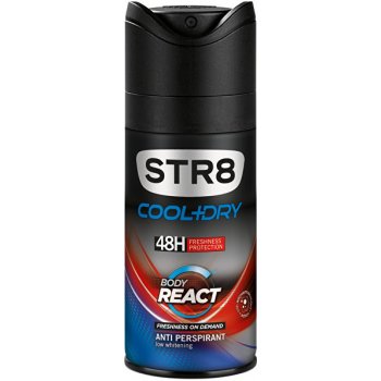 STR8 Cool & Dry Body React deospray 150 ml