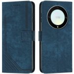 Vsechnonamobil STRIPE Peněženkové pouzdro s řemínkem Honor Magic5 Lite modré 65018 – Zboží Živě