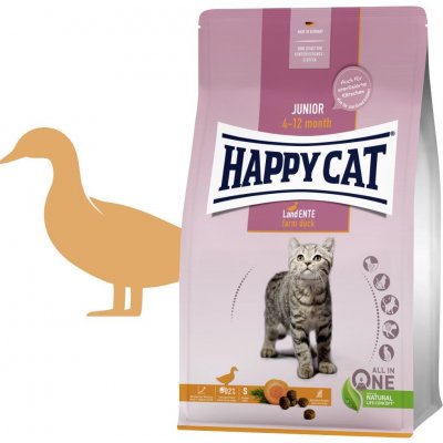 Happy Cat Junior Land Ente Kachna 1,3 kg