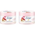 Dove Exfoliating Body Scrub Pomegranate Seeds & Shea Butter pečující tělový peeling 225 ml – Zboží Dáma