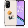 Pouzdro a kryt na mobilní telefon Realme PROTEMIO MY ART ochranný kryt pro Realme C67 WOMAN (197) 83975