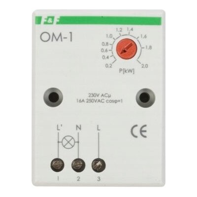 Omezovač odběru proudu 16A F&F - OM-1 – Sleviste.cz