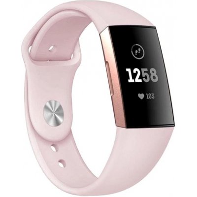 BStrap Silicone pro Fitbit Charge 3 / 4 apricot, velikost L STR00030 – Hledejceny.cz