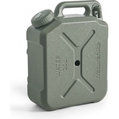 Naturehike Kanystr na vodu 20L s kohoutkem, zesílený, zelený CNH22CJ01820 – Zboží Dáma
