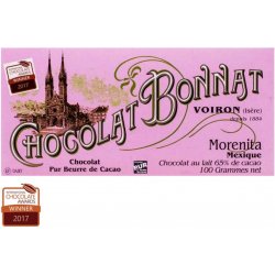 Bonnat Lait Grands Crus Morenita Mexique 65% 100 g