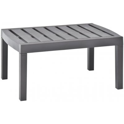 OMAXI 859996 Zahradní stolek moka 78 x 55 x 38 cm plast – Hledejceny.cz