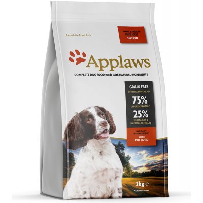 Applaws Dog Adult Small & Medium Breed Chicken 2 x 2 kg – Hledejceny.cz