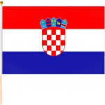 Chorvatsko vlajka 45x30cm – Zboží Mobilmania