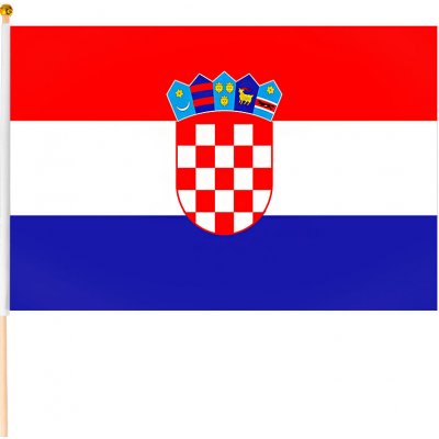 Chorvatsko vlajka 45x30cm – Zboží Mobilmania