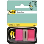 Post-it 680-21, 25 × 43 mm, samolepicí, 50 ks, růžové štítky 7100062569 – Hledejceny.cz