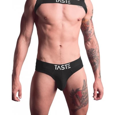 TASTE Signature Brief Black - černé slipy – Zboží Mobilmania