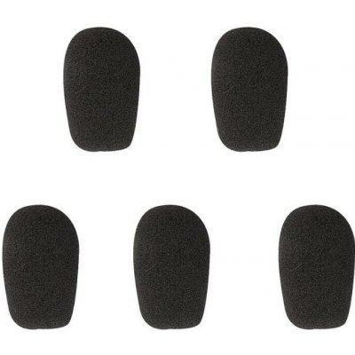 WHIS Náhradní potah na mikrofon Headset Competition black 5ks – Hledejceny.cz