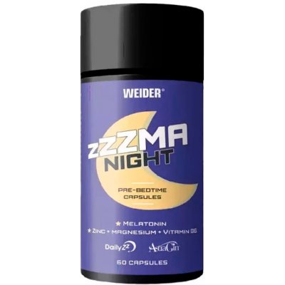 Weider ZMA Night 60 kapslí – Zboží Mobilmania