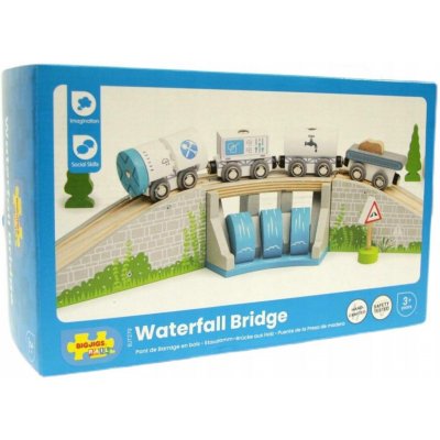 Bigjigs Rail Most s vodopádem – Hledejceny.cz