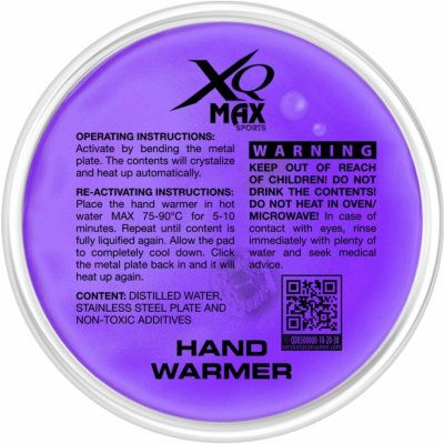 XQMax Darts Ruční ohřívač Handwarmer - Purple – Zboží Dáma