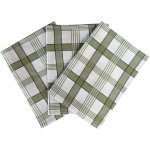 SVITAP sleep well Káro 50 x 70 cm 3 ks khaki – Zboží Dáma