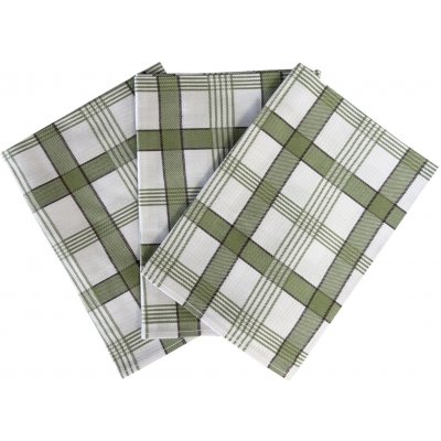 SVITAP sleep well Káro 50 x 70 cm 3 ks khaki – Zboží Dáma