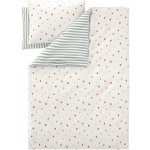 Livarno povlečení z mikrovláknitého saténu jahody 240x220 70x90 – Sleviste.cz