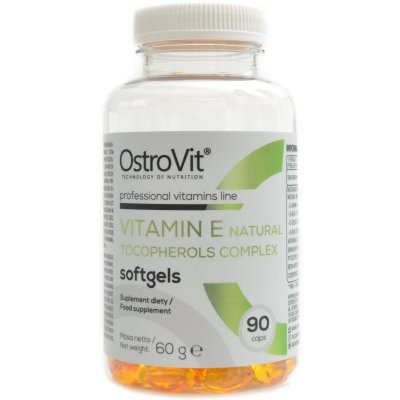 OstroVit Vitamin E 90 kapslí – Zboží Mobilmania