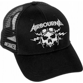 Airbourne Boneshaker Black Trucker Cap