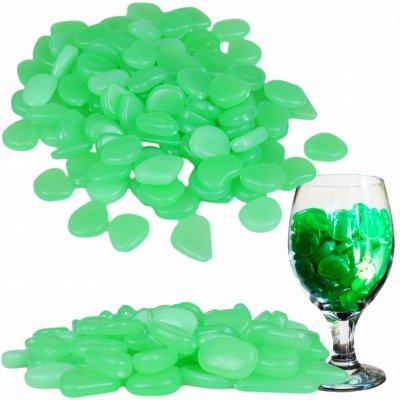 ISO 8766 Svítící kameny zelená 100 ks – Sleviste.cz