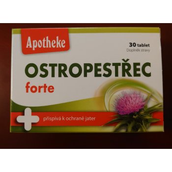 Apotheke Ostropestřec Forte 30 tablet
