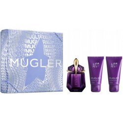 Mugler Alien plnitelný flakon EDP 30 ml + sprchové mléko 50 ml + tělové mléko 50 ml