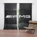 Sablio Závěs AMG černá: 2ks 140x250cm – Hledejceny.cz
