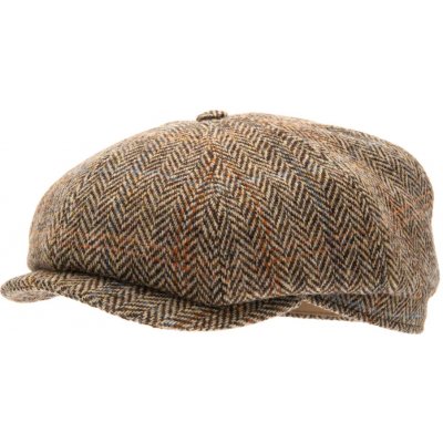 CTH Ericsson Vlněná tvídová bekovka 8-panel od CTH Ericson Alan Harris Tweed Camel – Hledejceny.cz