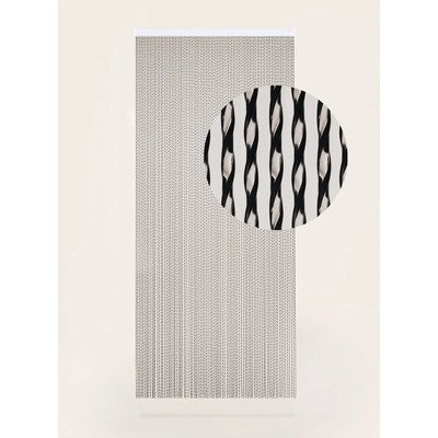 Závěs do dveří Adia černý 90x210 cm – Zboží Mobilmania