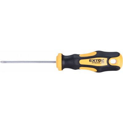 Šroubovák křížový pozidriv, PZ 0x75mm, žlutý, CrV EXTOL PREMIUM – Sleviste.cz