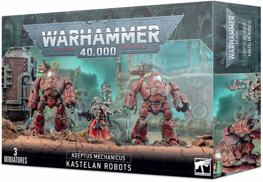 GW Warhammer 40.000 Adeptus Mechanicus Kastelan Robots