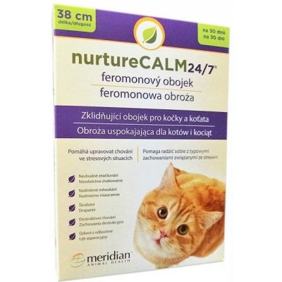 Sergeanťs Feromonový obojek nurture CALM pro kočky 1 ks – Sleviste.cz