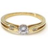 Prsteny Pattic Prsten ze žlutého zlata a zirkony PR521051201