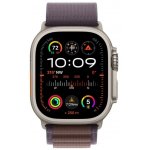 Apple Watch Ultra 2 49mm titanové pouzdro s indigo alpským tahem S MRER3CS/A – Zboží Živě