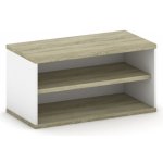 Mirelli, Nástavba na skříň 800 x 400 x 400 mm, bílá/dub sonoma – Zboží Mobilmania